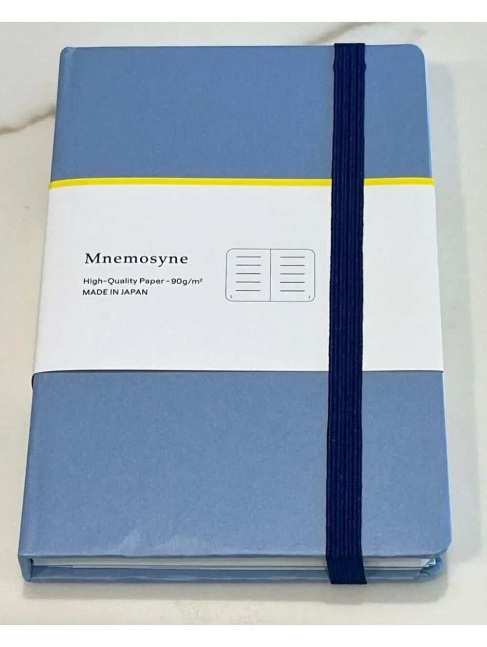BNWT Maruman Blue Mnemosyne A6 Ruled Notebook Made in Japan